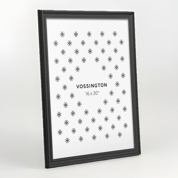 Vossington 16x20 Black Picture Frame - Plexiglass Craft Supply for Art & Photos - Picture 2 of 12